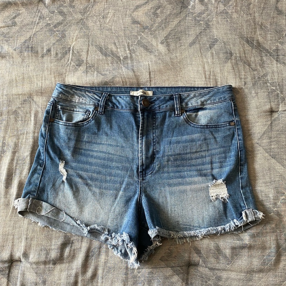 BOGO! Refuge High Waist Denim Shorts
